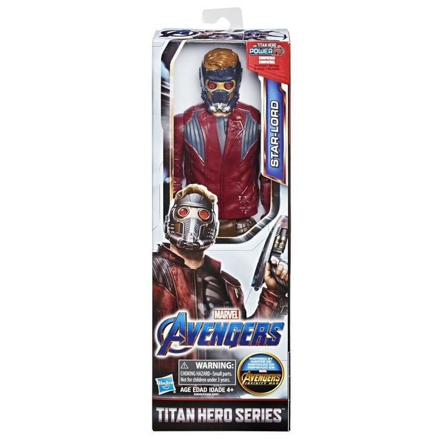 Marvel Titan Hero Series Capitán América de los Vengadores, juguete de 12  pulgadas, con lanzador, 2 accesorios y proyectil, edades 4 y más