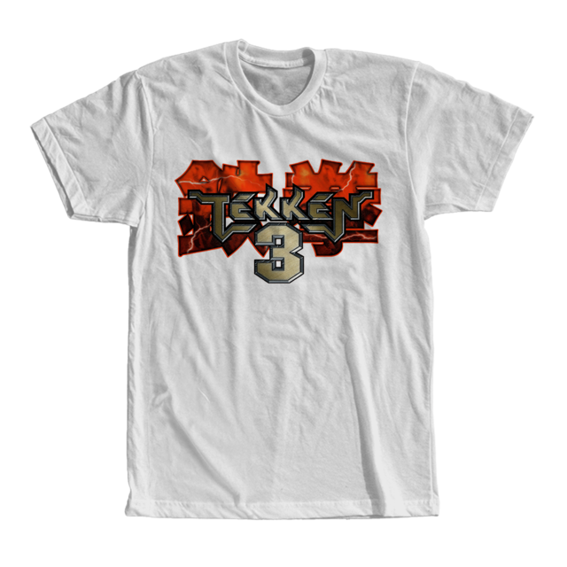 Bioworld Camiseta masculina Tekken Character Group branca para jogos e  vestuário Tekken, Branco, S