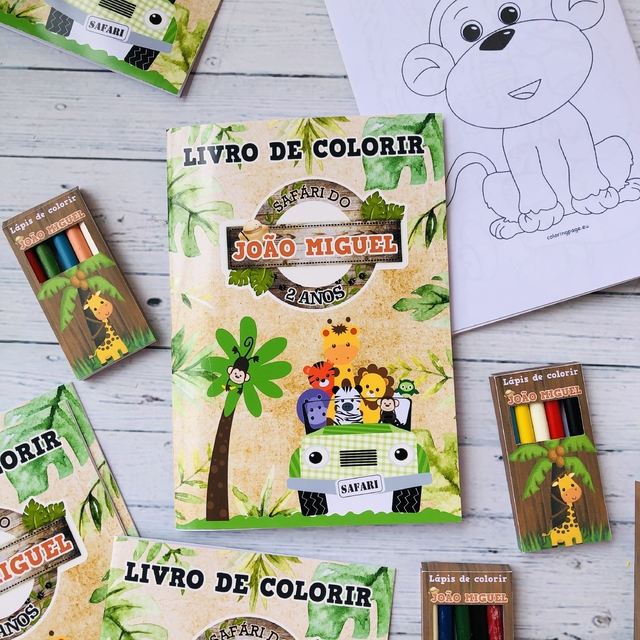 Livros de Colorir Personalizados: crie online e baixe grátis!