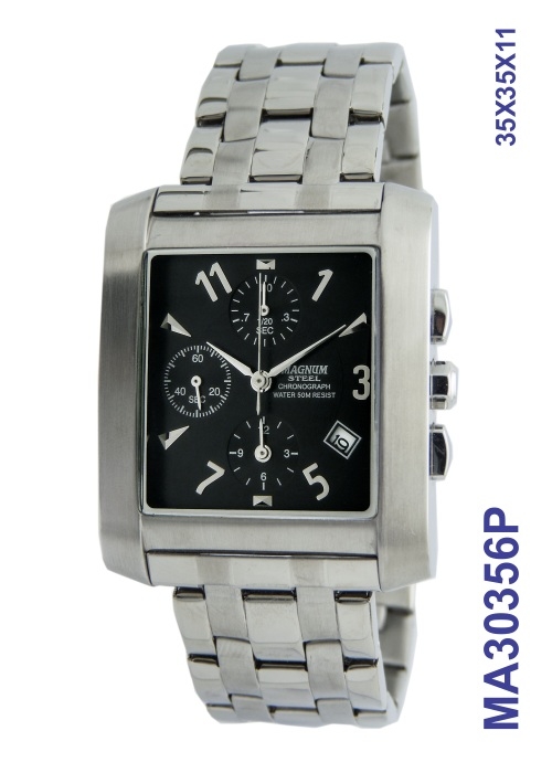 Relógio Magnum Sports Masculino MA33246J Chronograph Prata