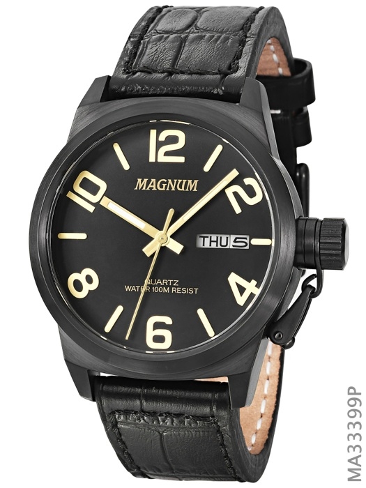 Pulseira Magnum Ma33755u Preta