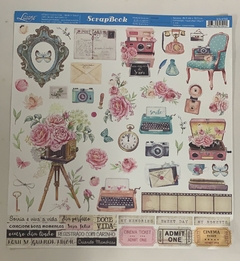 FOLHA DUPLA FACE SCRAPBOOK SD1156