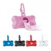 Chaveiro Pet Kit personalizado de higiene para cachorro refil com 20 sacos higiénicos em PE