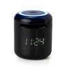 Caixa de som personalizada e com relógio e multimídia com relógio despertador.