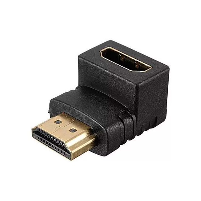 Adaptador Conector Hdmi Graus Em L Macho X F Mea P Tv