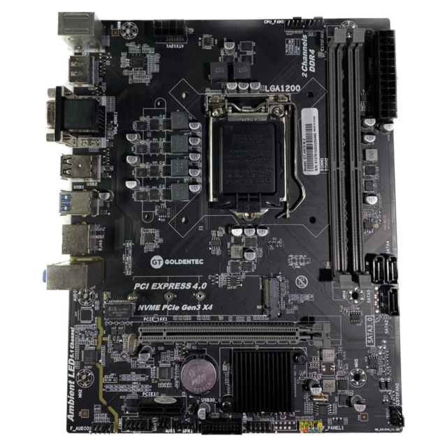 Placa-Mãe S1151 H310C DDR4 Goldentec - Ibyte