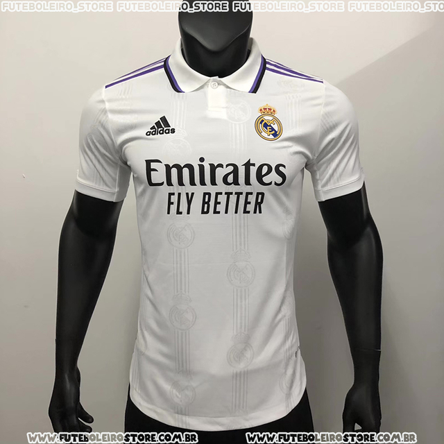 Uniforme do sale real madrid branco