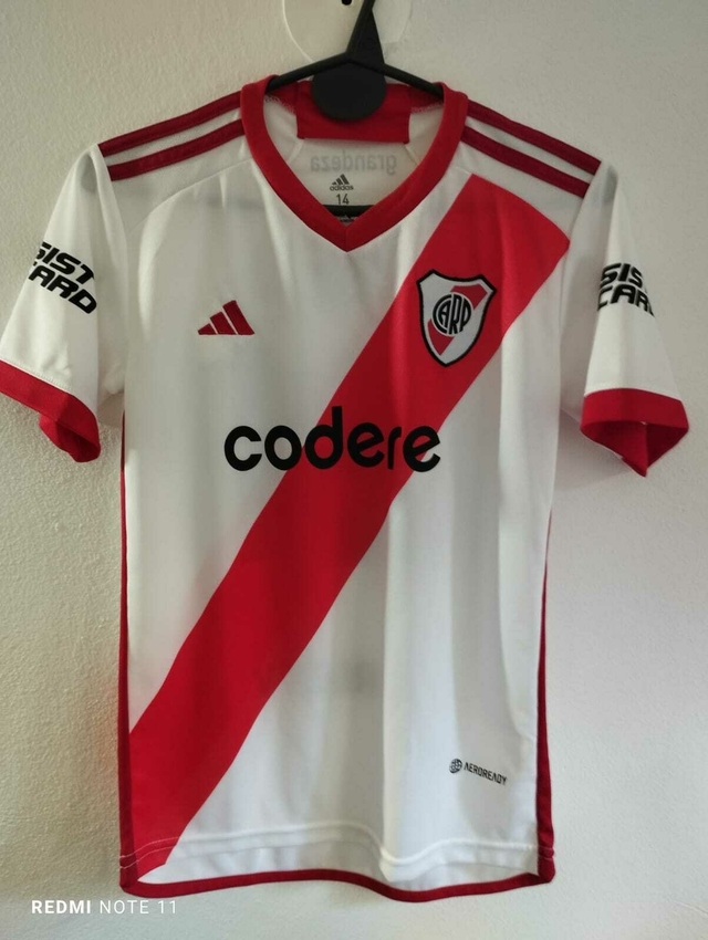 Remera de river fashion niño