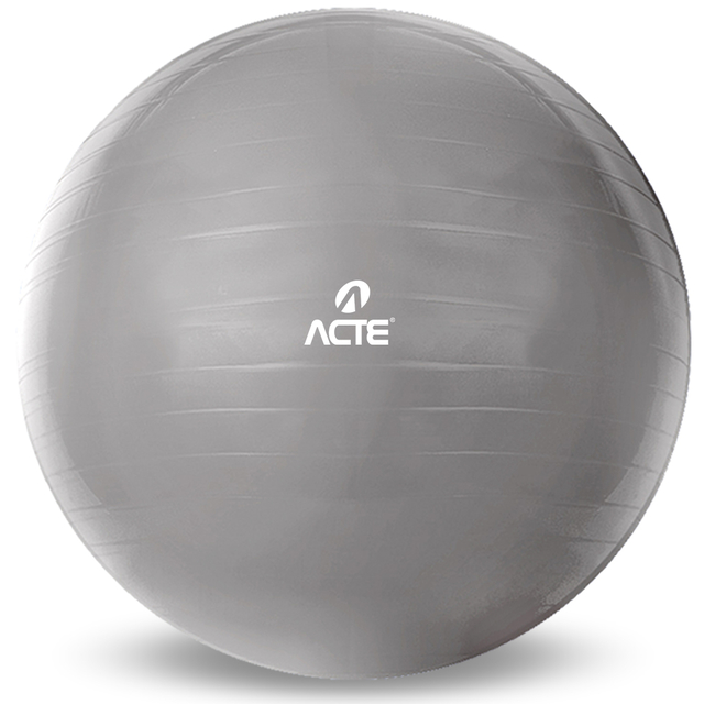 Bola de Pilates 55cm c/ Bomba - Acte - Gelotti Sports