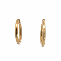 18 Kt Gold Hoop Earrings