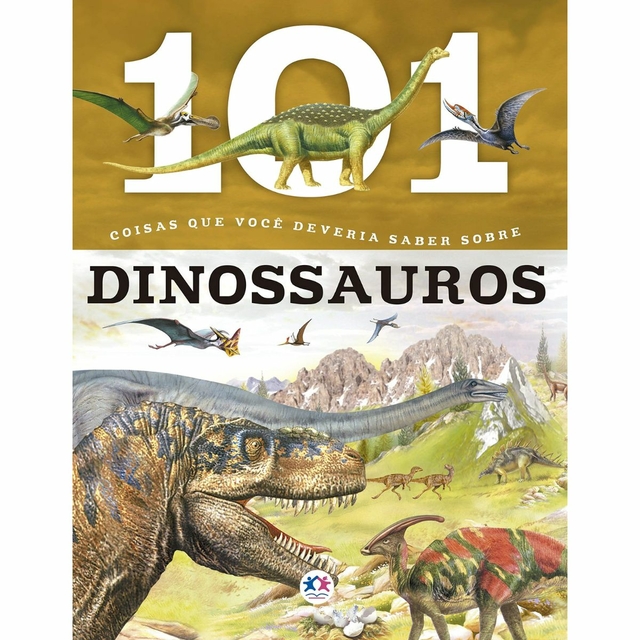 Livro 101 Primeiros Desenhos DinossaurosMaravilhas do Lar - Livro 101  Primeiros Desenhos Dinossauros - Ciranda Cultural