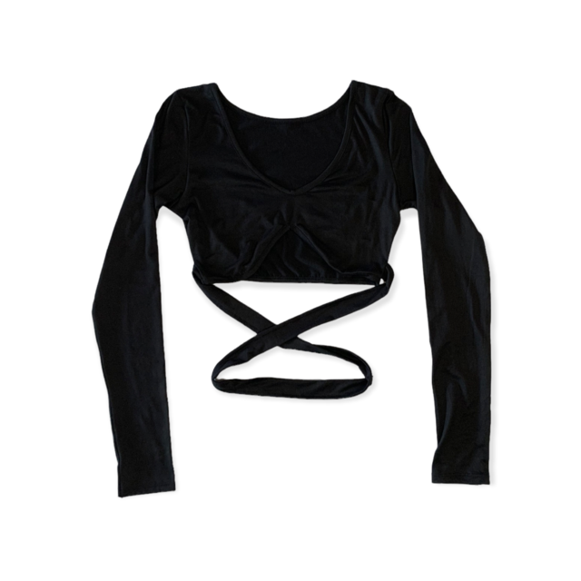 Pupera modal escote con cinta cintura