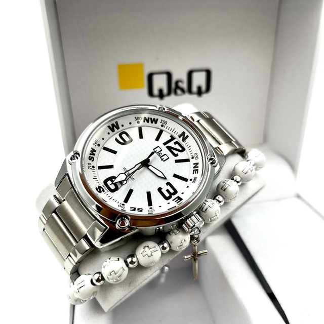 Reloj q&q para hombre hot sale