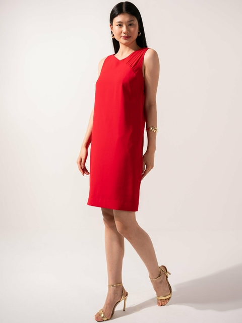 Vestido Crepe Must com detalhe Ombro - comprar online