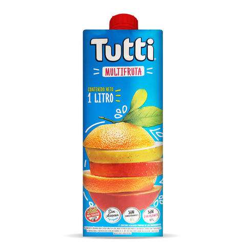 Jugo Tutti Multifruta Sin Azucar X Lt S Tacc