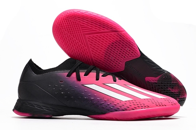 Chuteira da adidas futsal 2024 rosa