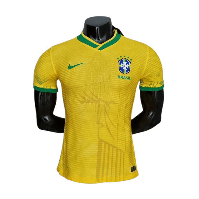 Camisa Seleção Brasil Edição Especial Cristo Redentor 22/23 Jogado