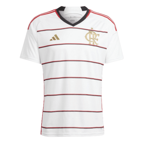 Camisa Flamengo II 23/24 Torcedor Adidas Masculina - Branca