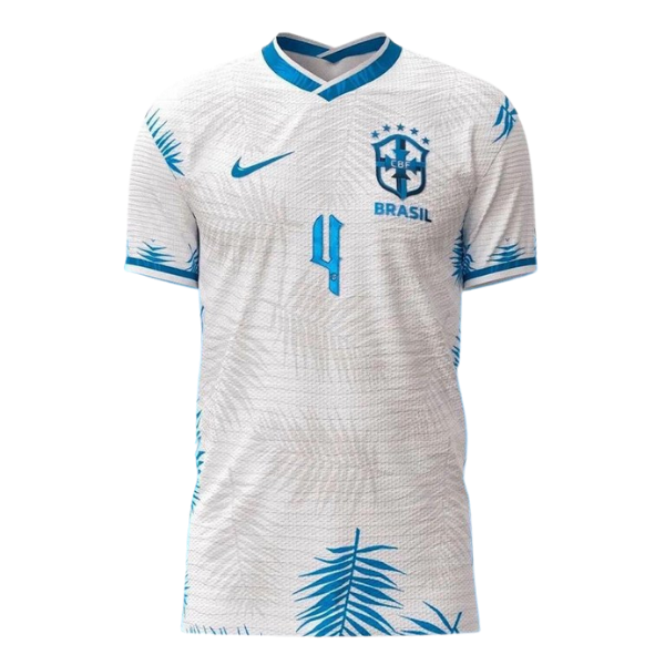 Camisa Do Brasil Branca