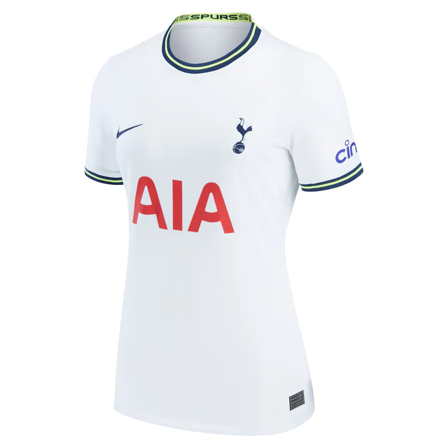 Camisa Tottenham Home 22/23 Torcedor Nike Feminina - Branca