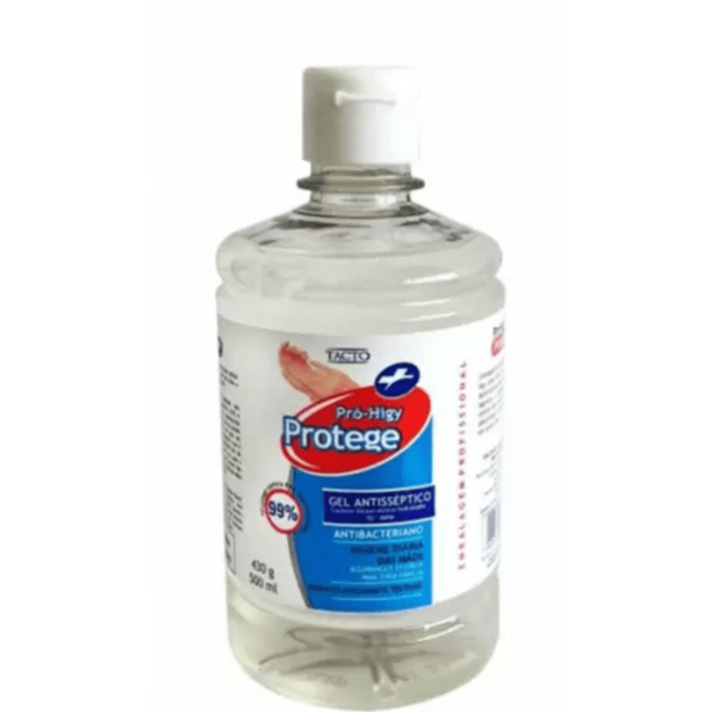 Álcool em Gel 70% Antisséptico Pró-Higy 500 ml - Pró-Higy Protege