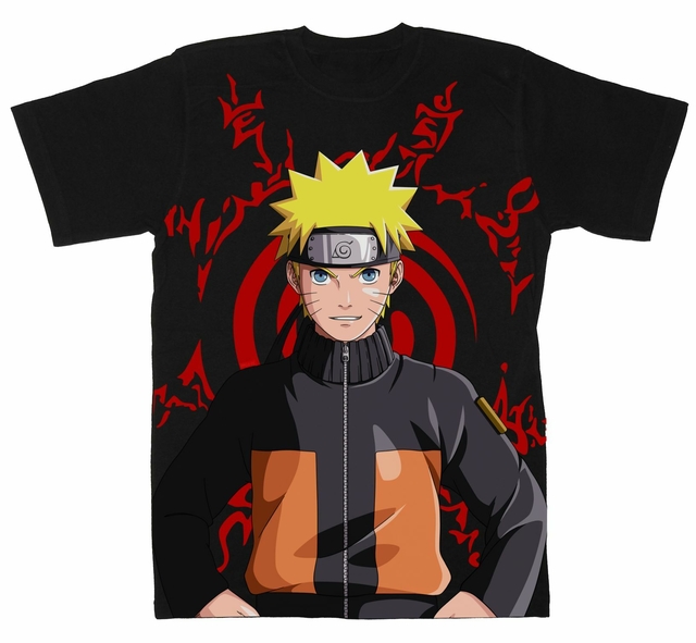 Camiseta Naruto Anime #6 Tamanho:P