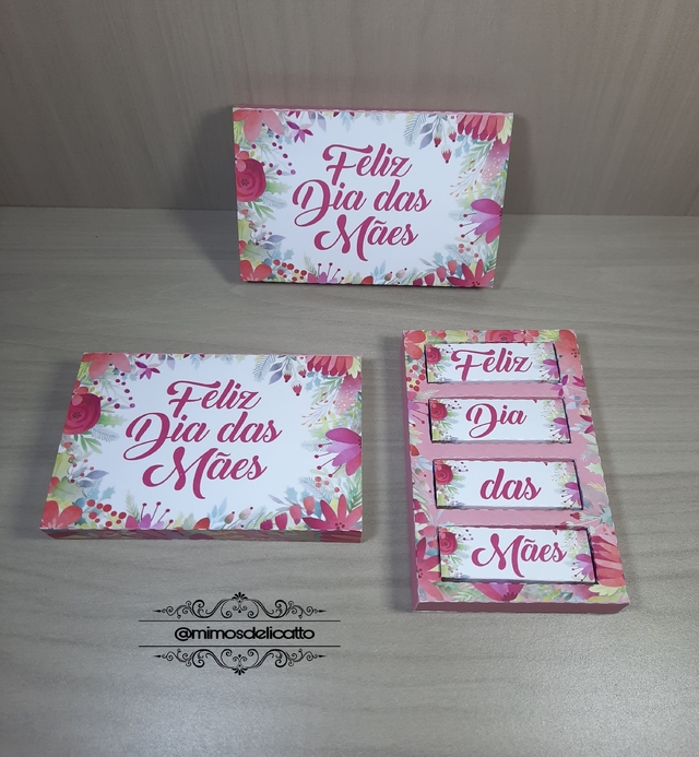 Caixa Bis Personalizada para Dia das Mães