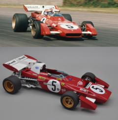 1971-07-17 312 B2 (5) Clay Regazzoni GBR - Silverstone R