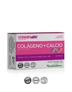 VitaminWay colágeno + Calcio 30 capsulas