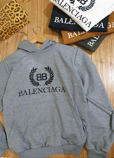 Buzo balenciaga negro hot sale