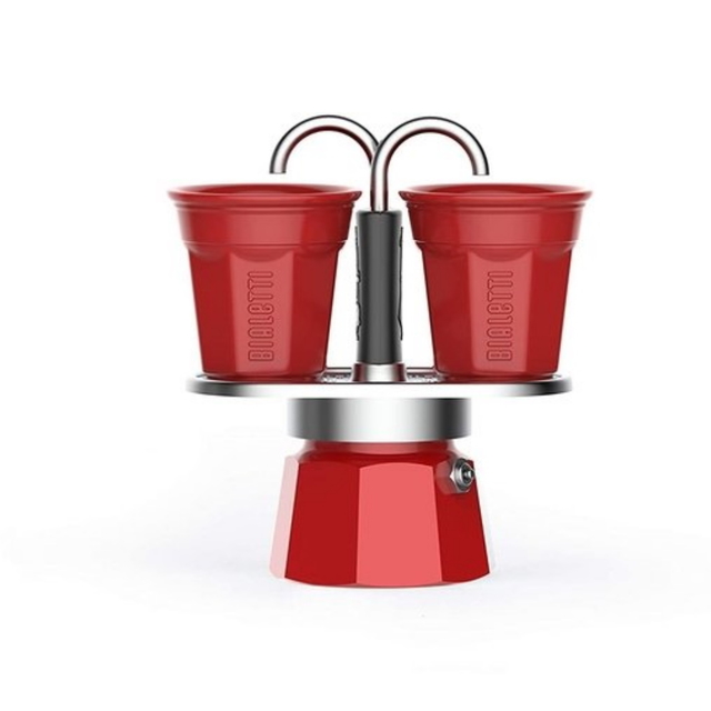 Bialetti: Set Moka Express 2 tazas + 1 cuaderno de papel sin estrés en  caja roja [importación italiana]