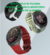 Reloj inteligente deportivo Lige Smart Watch BW0272 color rojo, Unisex, pulsera electrónica con rastreador de Fitness para Android e IOS
