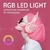 Auriculares Gamer Onikuma K9 Color Rosa con micrófono, cancelación de ruido, sonido envolvente y luz LED RGB - tienda en línea