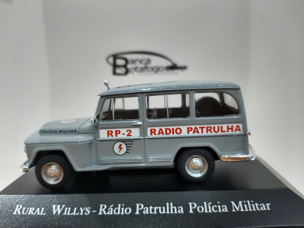 Rural Willys Radio Patrulha Policia Militar