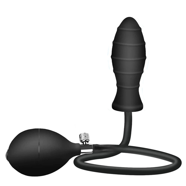 Plug Anal Inflable Dilatador Buenas Vibras Sex Shop