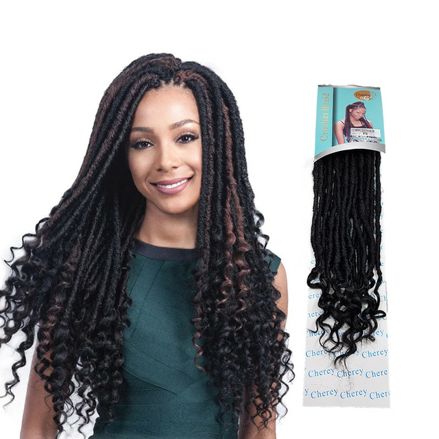 Aplique Cabelo Boho Goddess Loc Cherey Para Crochet Braid Cor #2