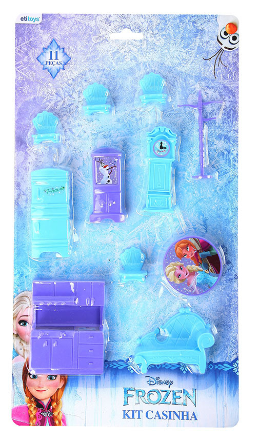 Jogo De Cha Infantil 5 Pecas Kit Chá Etitoys Disney Frozen