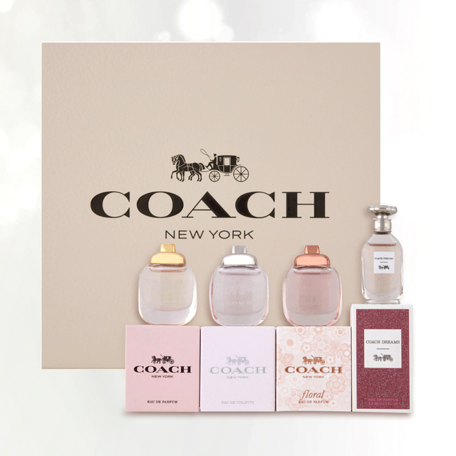 Coach mini discount perfume gift set