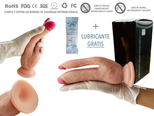 Dildo Doble Cabeza Penetracion Doble Tipo King Cock