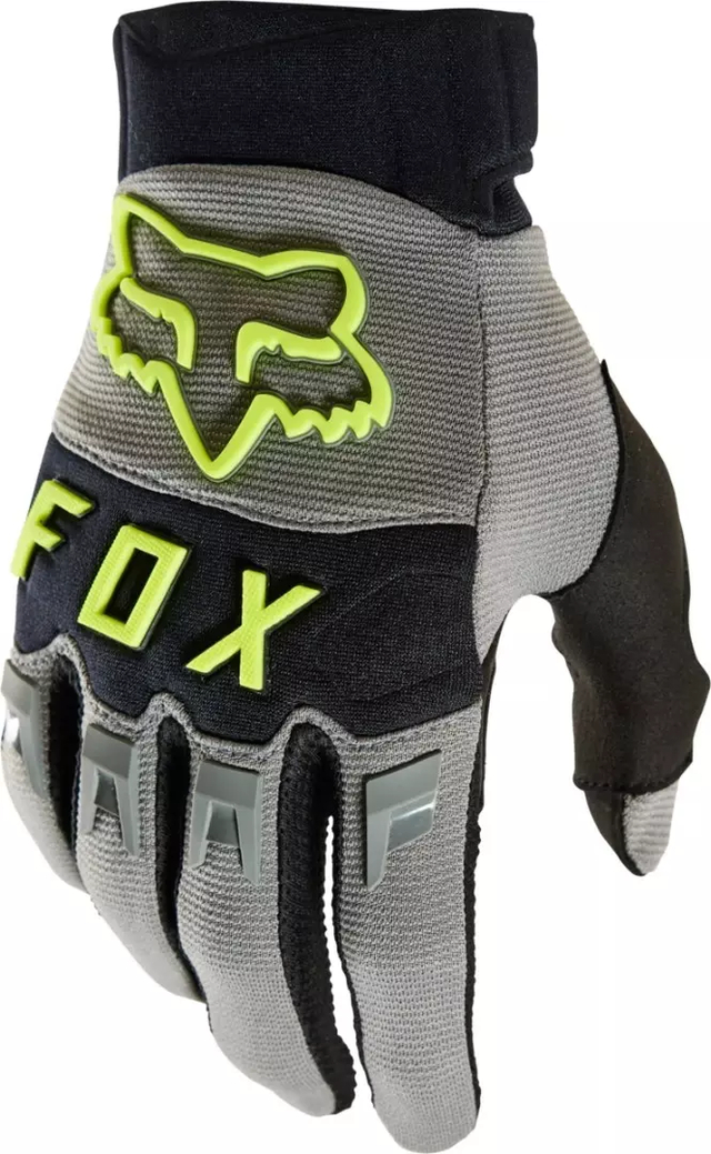 Guantes Motocross FOX – DIRTPAW CE – Gris/Verde