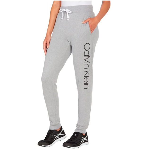 Calvin Klein Pants Jogger Gris claro