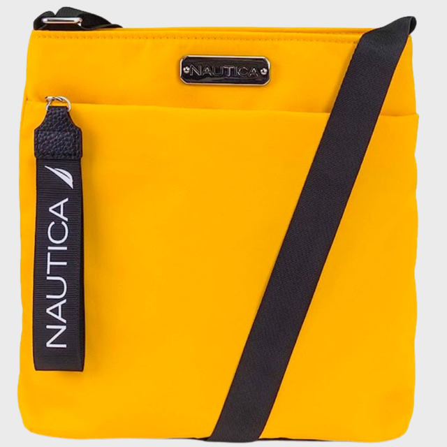 Nautica Bolso cruzado de nailon para mujer con correa ajustable