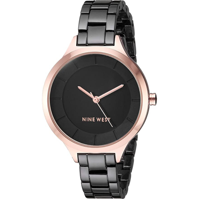 Nine west reloj online negro