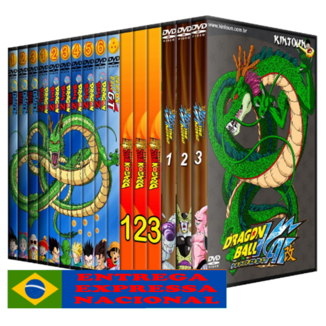 Dragon Ball Z Serie, Filmes E Especiais Completo Em Blu-ray