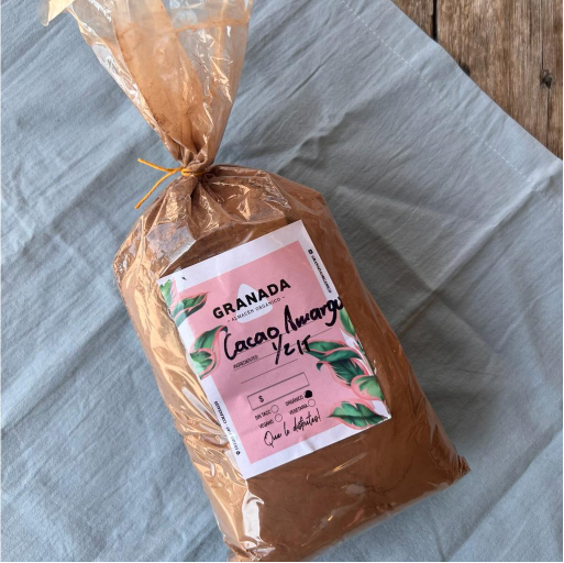 Cacao Amargo Alcalino X G Superalimento Saludable