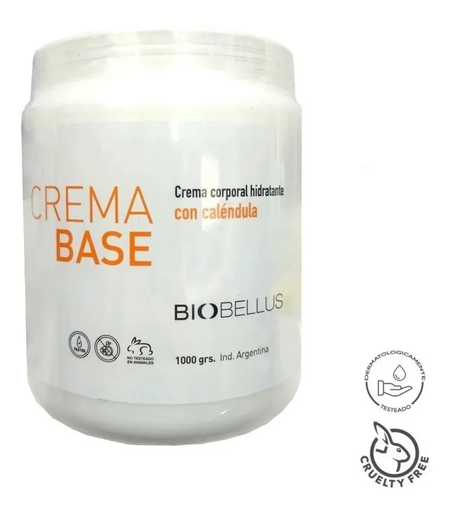 Biobellus Crema Base Sin Fragancia Para Masajes