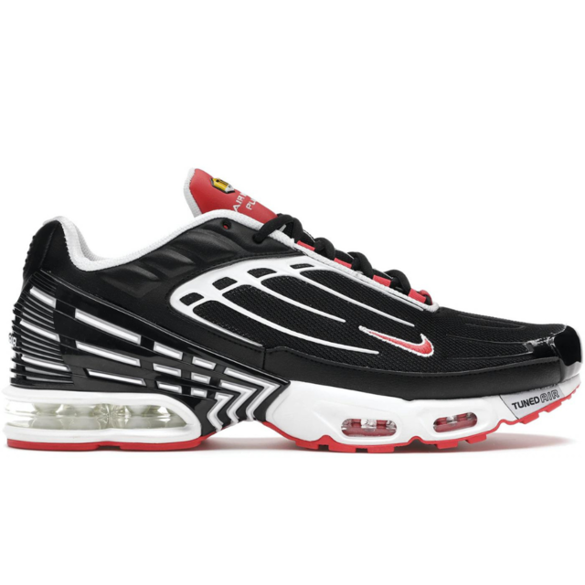 Red black white store air max plus