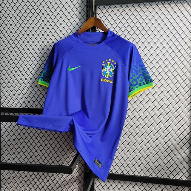 Camisa Seleção Brasileira 1 2022/23 Jogador Nike Masculina - Amarela