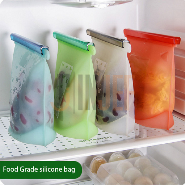 Bolsas De Silicona reutilizables para guardar alimentos – Ecotique
