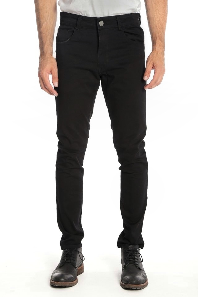 Pantalon best sale chupin negro